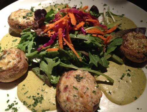 Cucina Rustica’s Ricotta & Bacon Stuffed Mushrooms