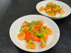 Firecracker Shrimp Stir Fry